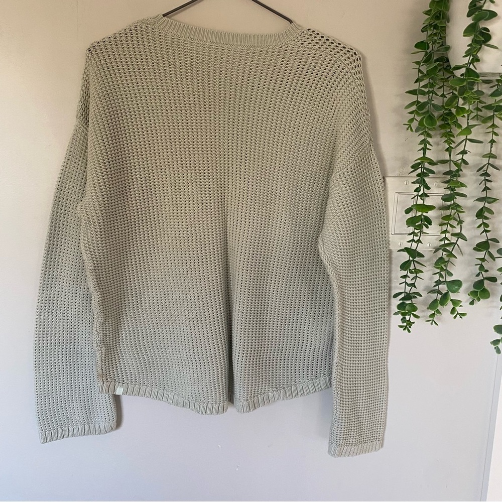 Lululemon Easy Embrace LS Sweater Size XS/S Island Mist - Picture 4 of 5